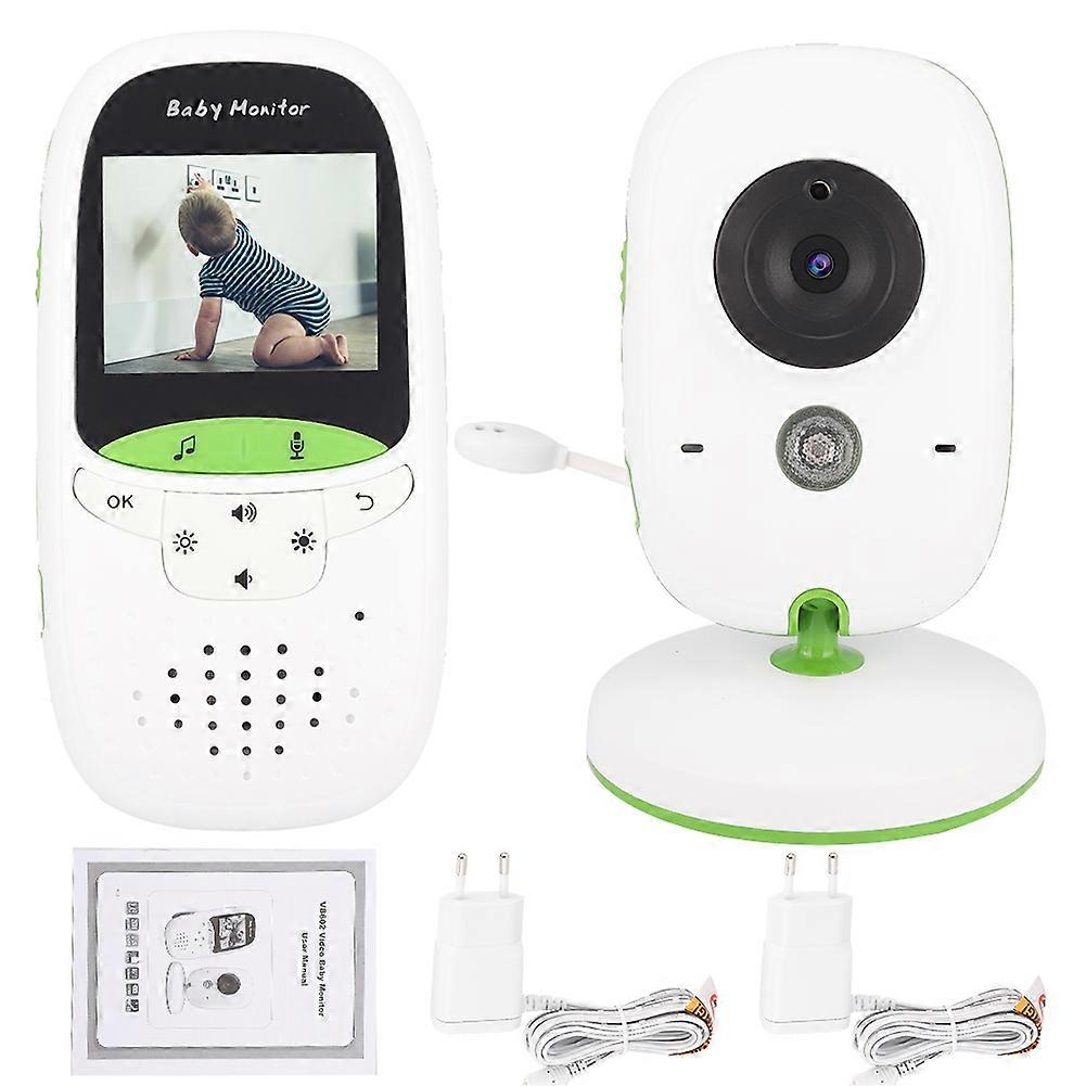 Wireless 2 inch LCD Screen Baby Monitor Camera Audio Video Night