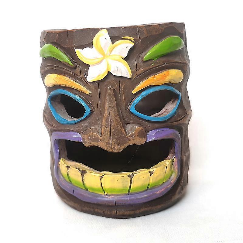 Ghost face ashtray, tree face, candle holder