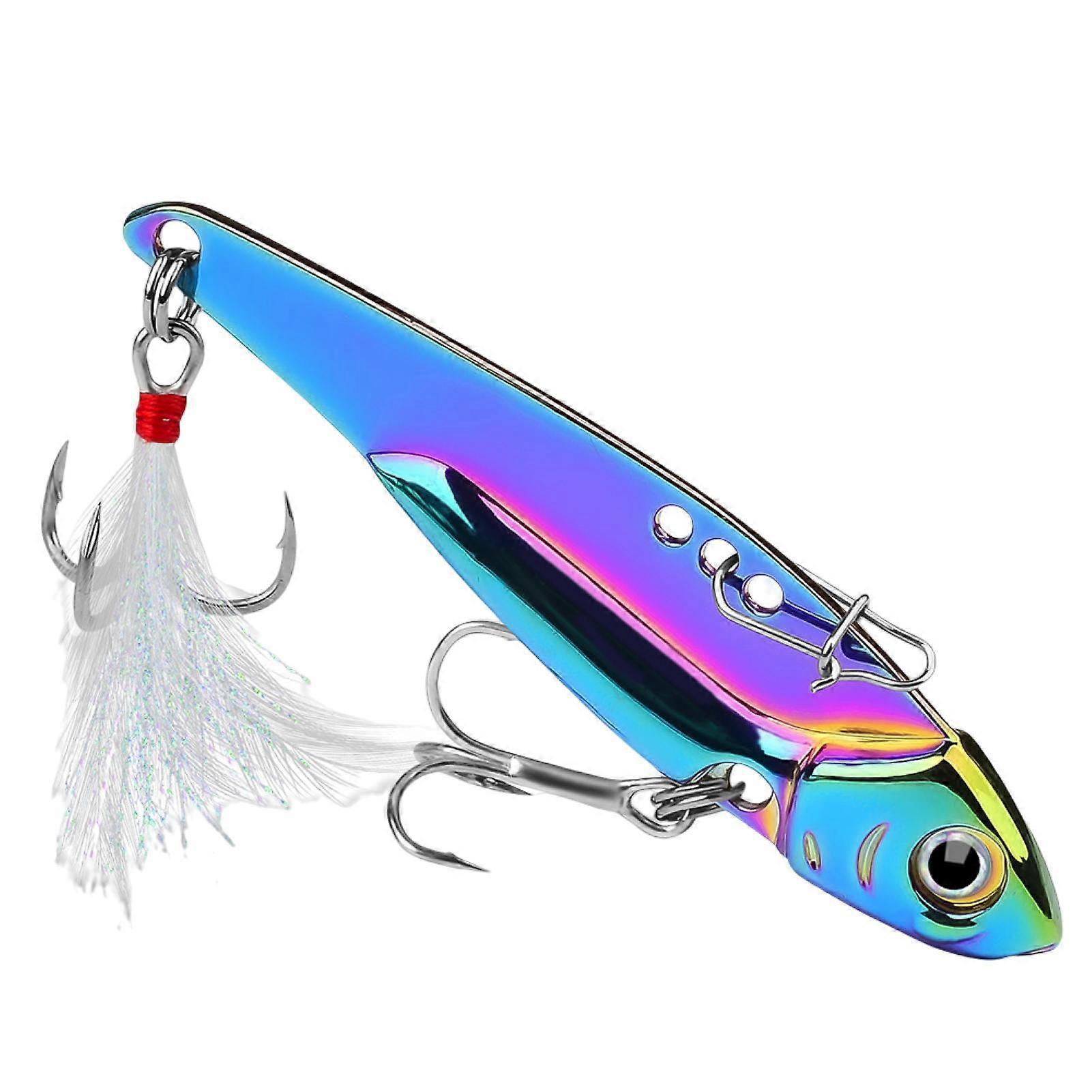 Kaesi  Hard Fishing Bait 3D Simulation Fisheye Increased Fish Rate for All Water Area Sharp Hook Treble Hooks Fishing Tool Reflective High Life-like V