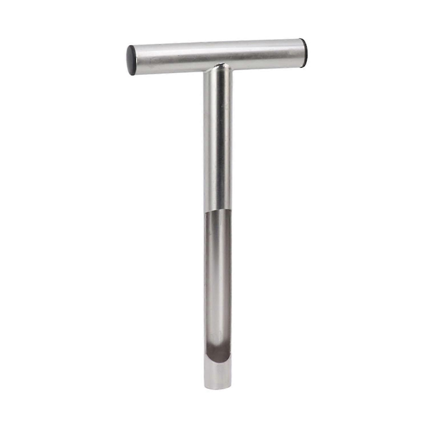 Soil Sampler Probe 304 Stainless Steel Protable T Handle Soil Sampling Tool compatible with Farm Gar