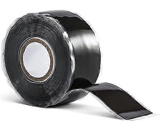 Black Self Fusing Silicone Tape, Hose Repair