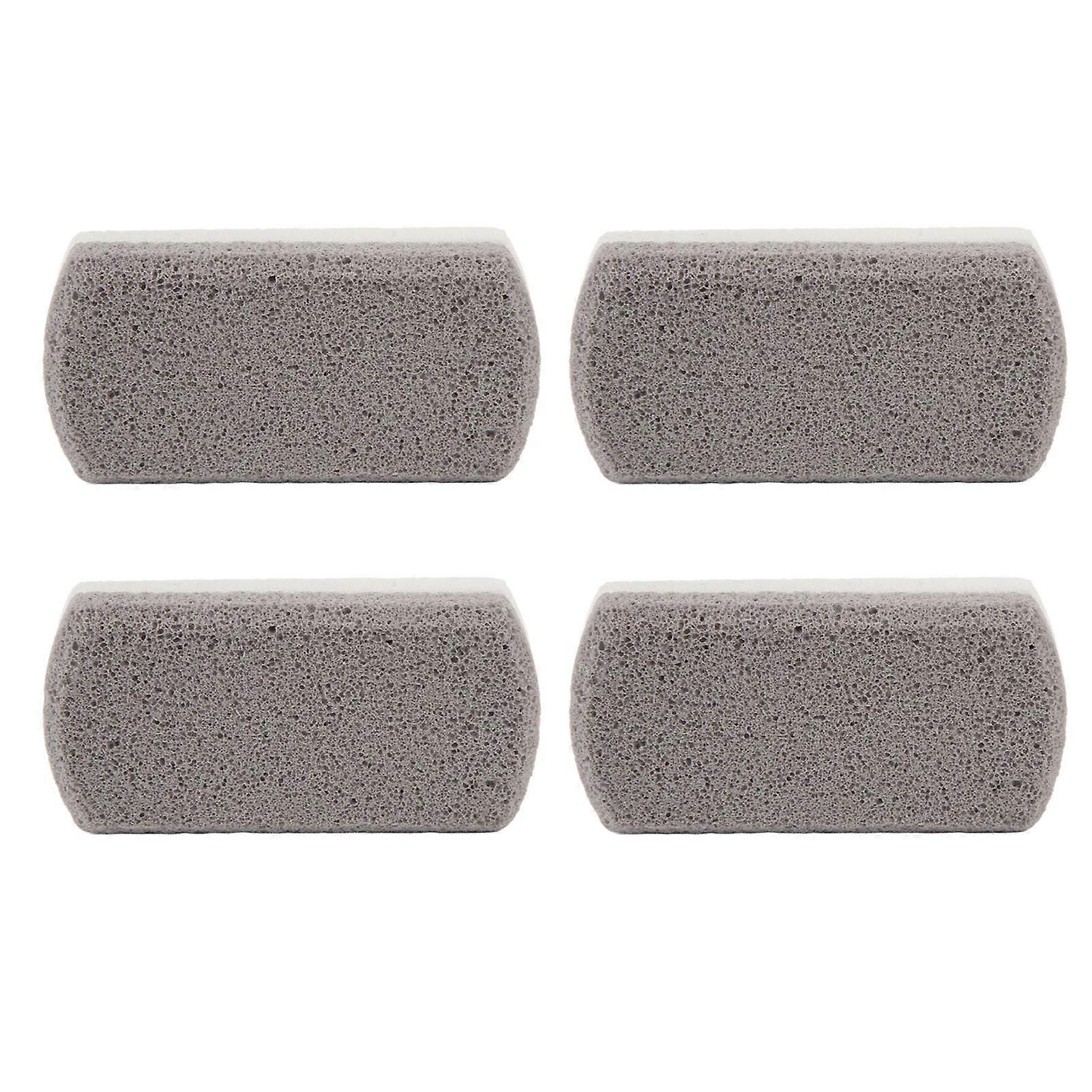 4PCS Foot Pumice Stone Foam Glass Effective Ergonomic Design Feet Skin Callus Remover for Dead Skins