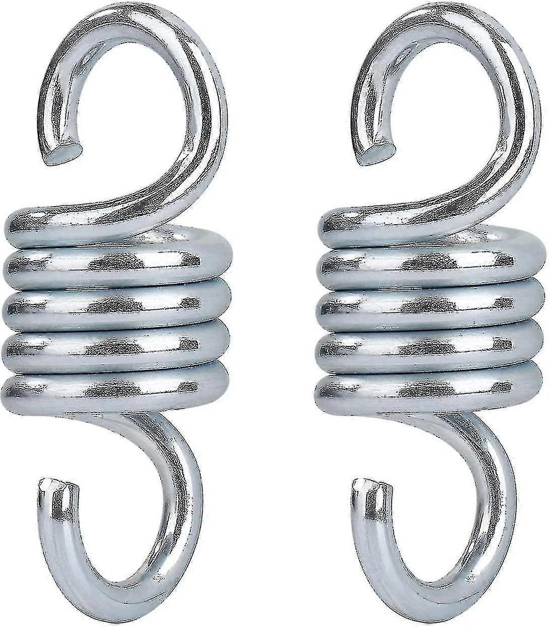 2pcs Hammock Spring, Hardened Galvanized Steel Extension Spring For Hanging Hammock Chairs -ayane
