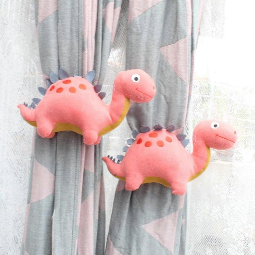 Crochet Green Dino Kids Room Curtain Tie main image 0