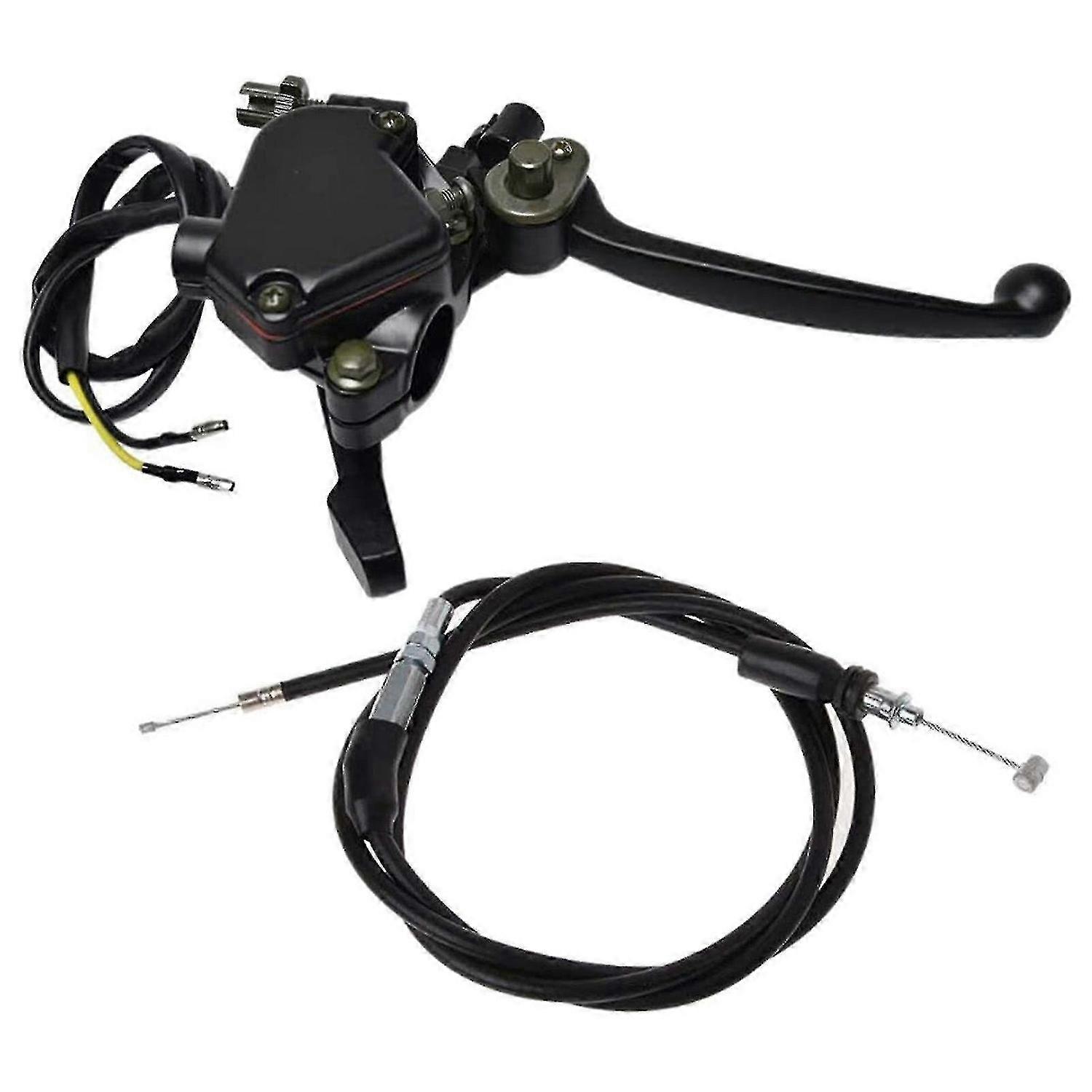 Thumb Throttle Accelerator Brake Lever With Cable For  50cc -250cc Atv Quad
