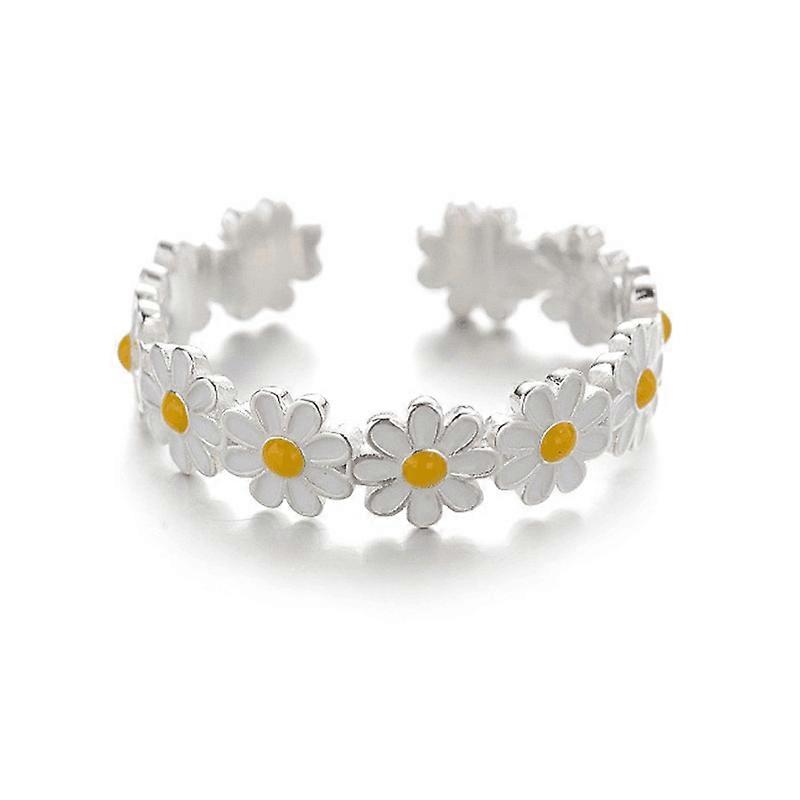 Daisy Flower Ring For Girl's