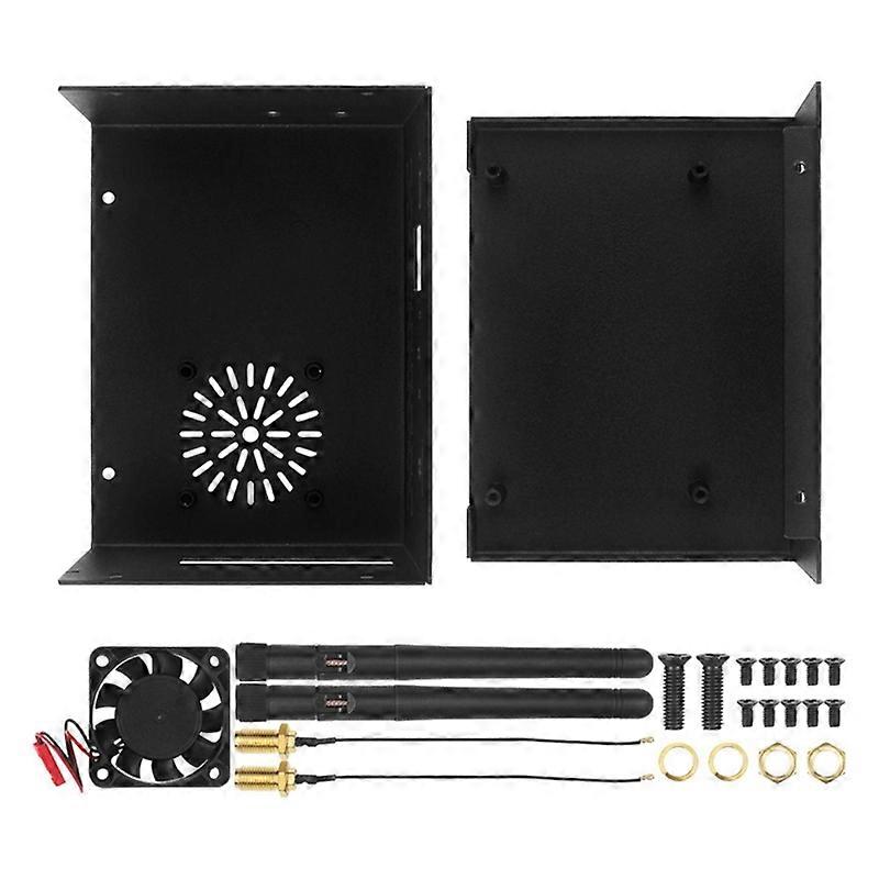 Gehäusekasten Metallgehäuse für Orange Pi 5 Plus Entwicklungsplatinengehäuse