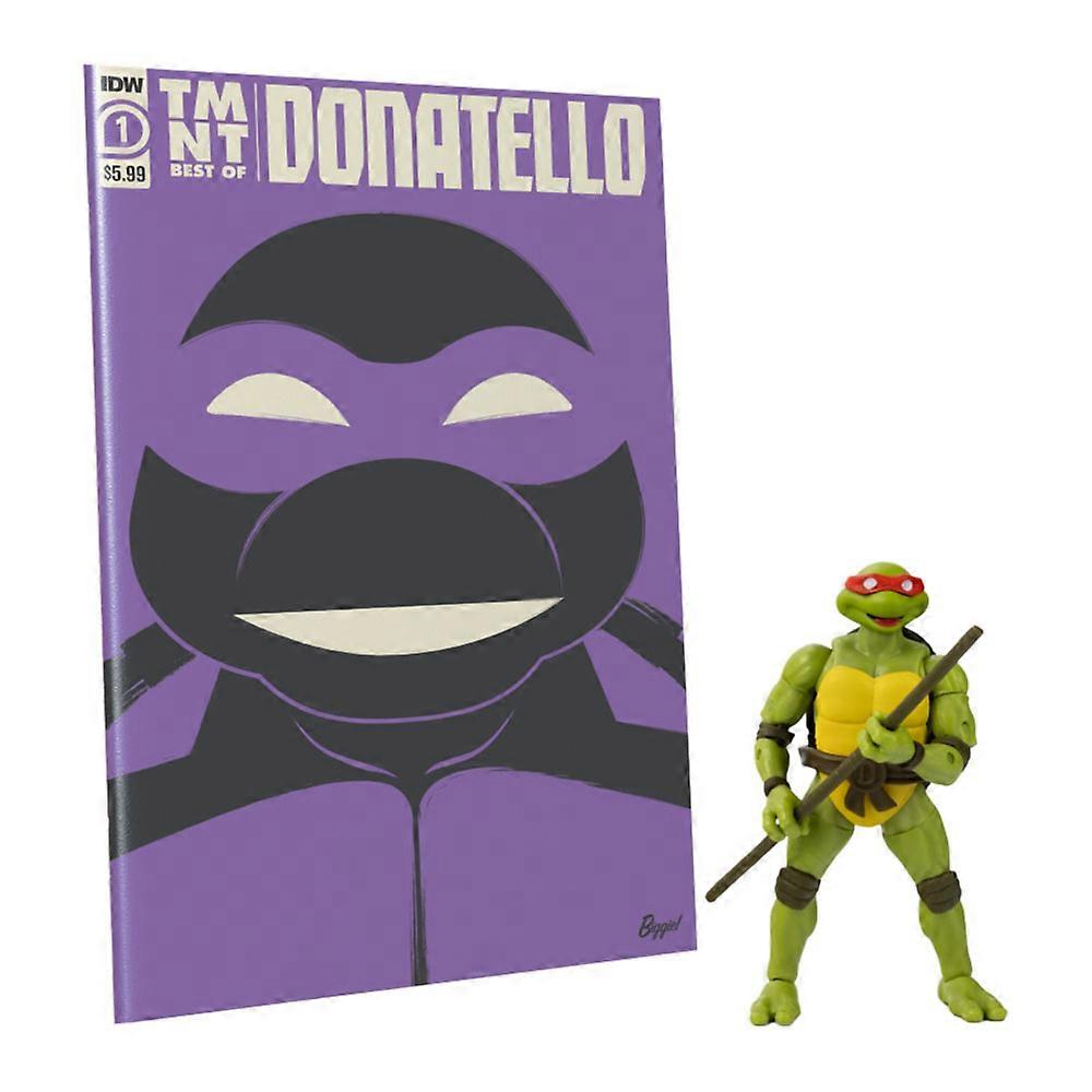 Teenage Mutant Ninja Turtles Donatello BST AXN Action Figure & Comic Book Wave 3