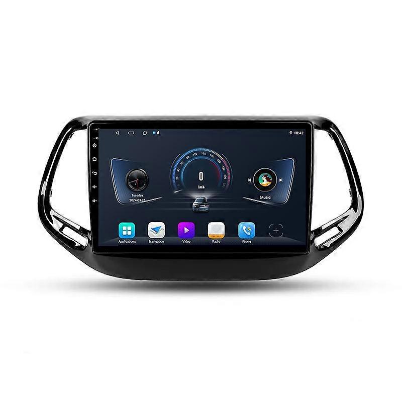 Car Radio Multimedia For Jeep Compass 2 MP 2016 - 2018 Video Player WIFI Navigation