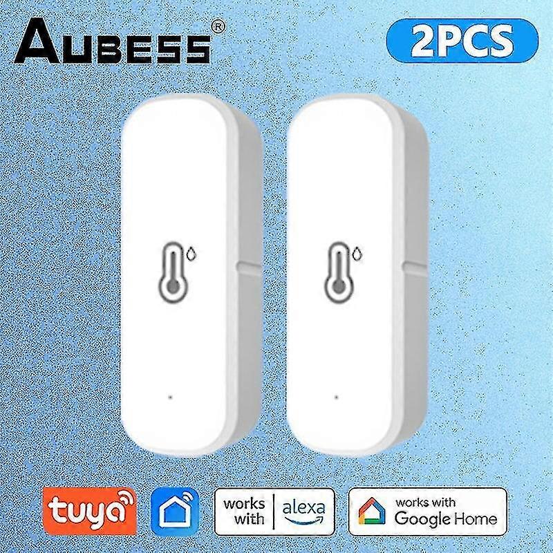 Tuya Wifi Temperatuur en Vochtigheid Detector Sensor Indoor Thermometer Sensor Smart Home Scènes Intelligente Linkage Share Control