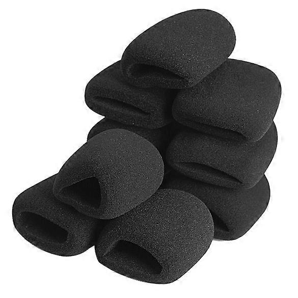 10 PC / Set Micrófono Grill Cubierta de espuma Audio Mic Shield Sponge Cap Holder
