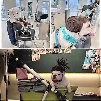 Parrucca Per Cani E Gatti Ling & Bai - Costume Divertente Per Halloween E Feste Con Elastico Regolabile