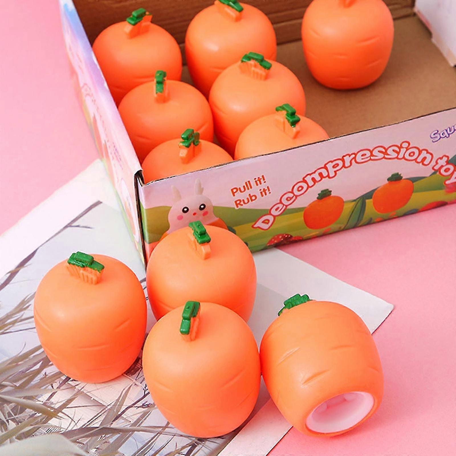 Pop Up Carrot Bunny, Easter Squeeze Fidget Toys For Kids Adult, Carrot ...