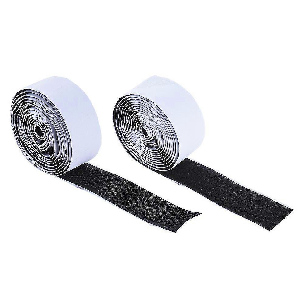 Pedalboard Pedal Mounting Tape Fastener Length 2M Width 3CM for Guitar Pedal Board, 4-Pack (2 Hook +