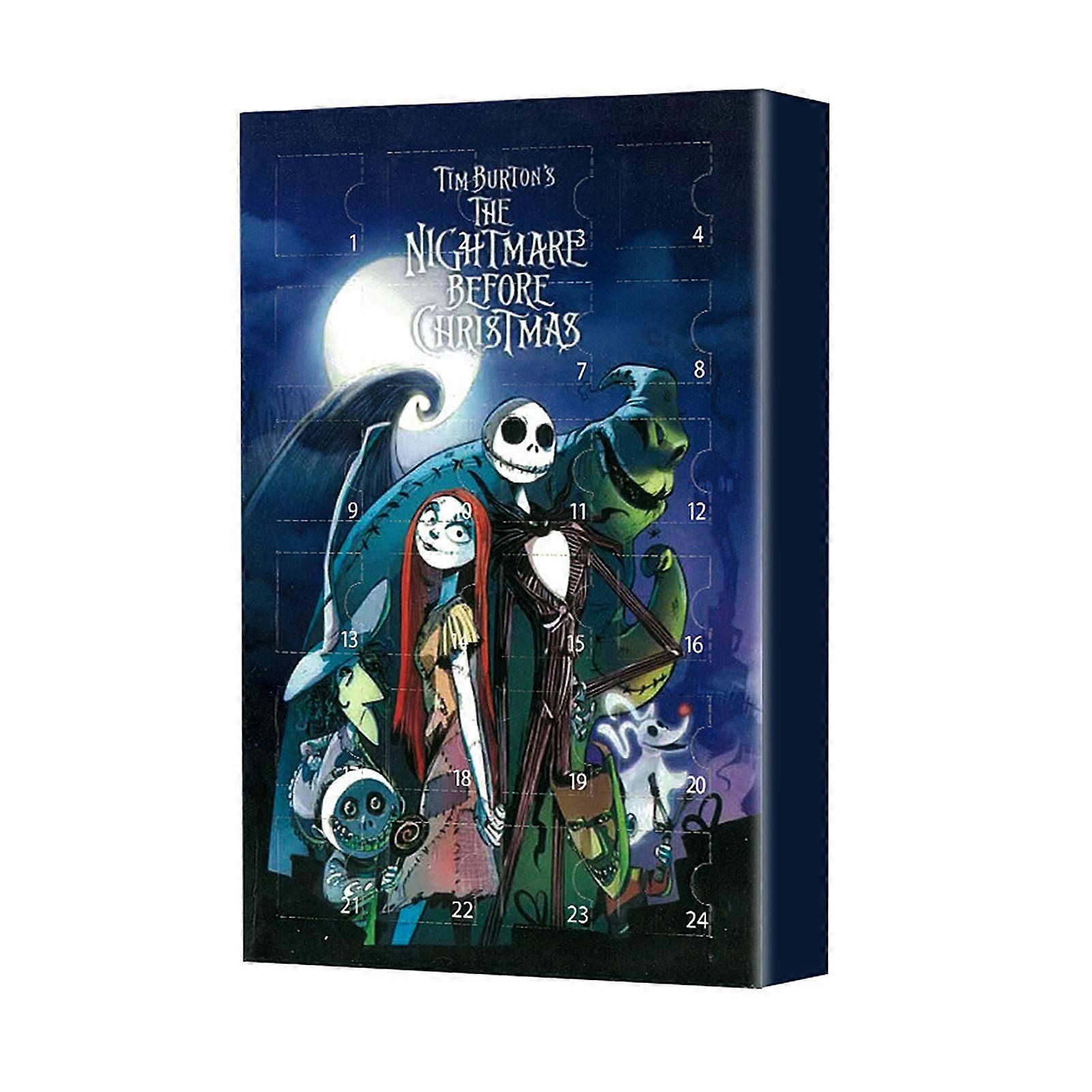 24 Day Halloween Advent Countdown Calendar The Nightmare Before Christmas Halloween Countdown Calendar Blind Box