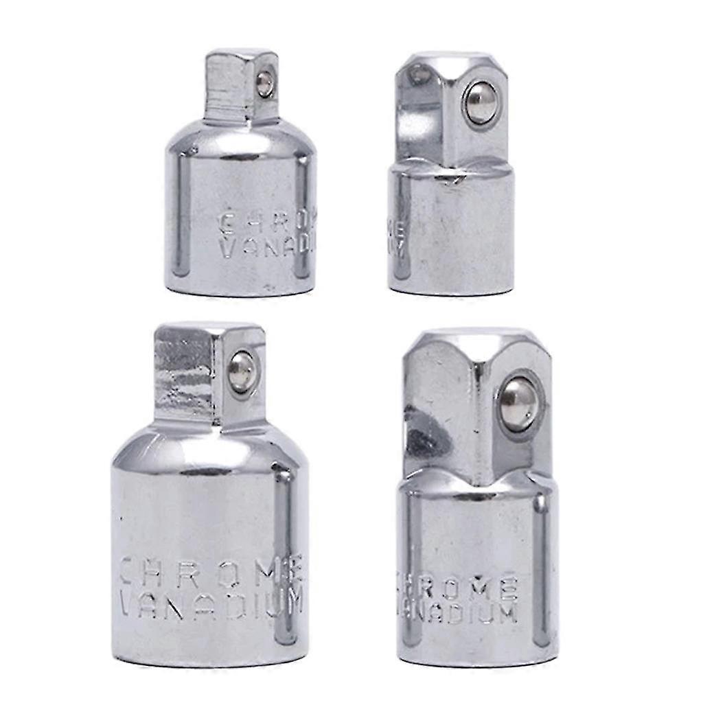 Socket Wrench 4pcs/set Ball Lock Ratchet Socket Adapter Reducer Converter Tool