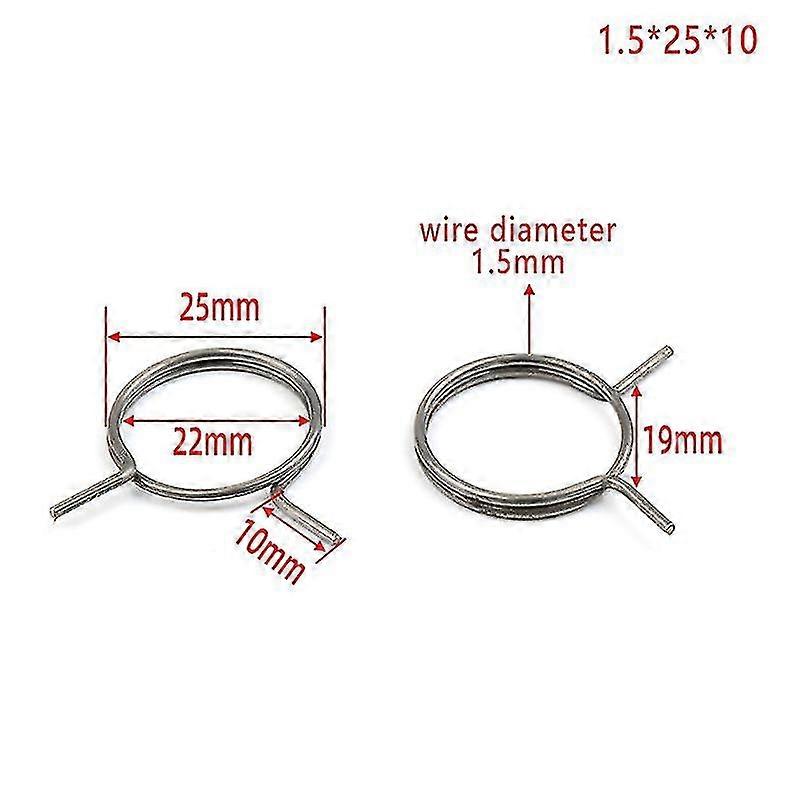 3pcs Door Handle Springs Door Lever Knob Latch Replacement Coil Torsion Spring