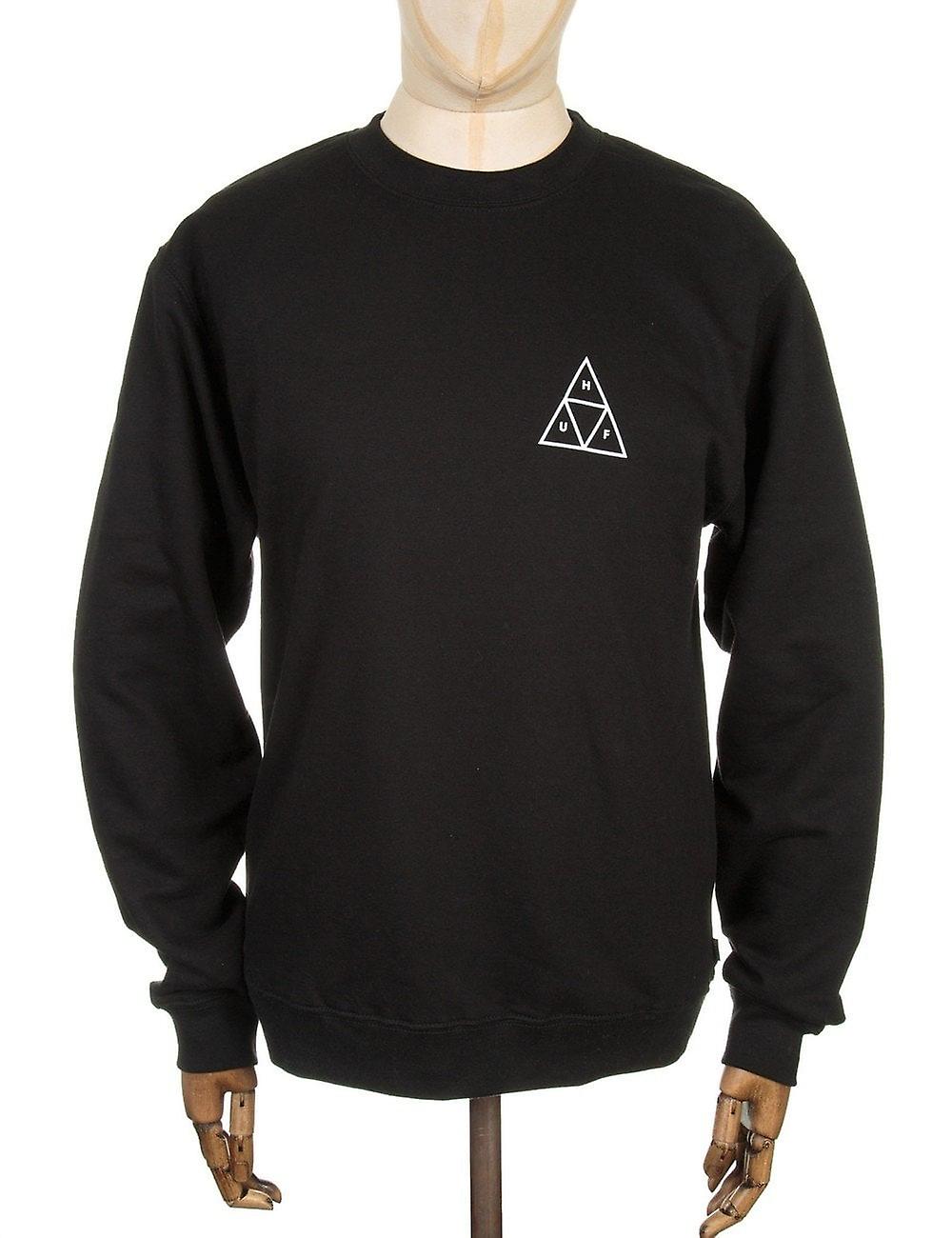 Huf Triple Triangle Sweatshirt - Black