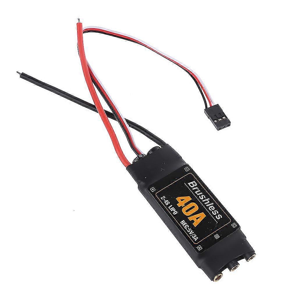 Plastic Made Brushless Speed Controler For Remote Control Car Drone Airplanes