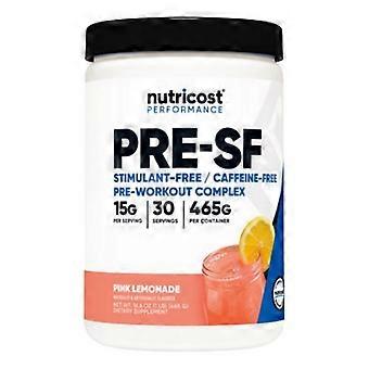 Nutricost Stim-Free Pre-Workout Powder Pink Lemonade ,30 Serving