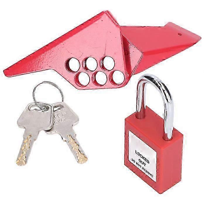 Ball Valve Lock with Padlock Standard Ball Valve Lock Small Lock