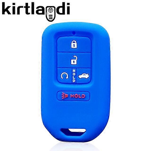 5 Button  Remote Car Key Case Fob Cover for Honda Civic CRV Accord CR-V Pilot 2015-2020 Keychain Holder Shell Protector