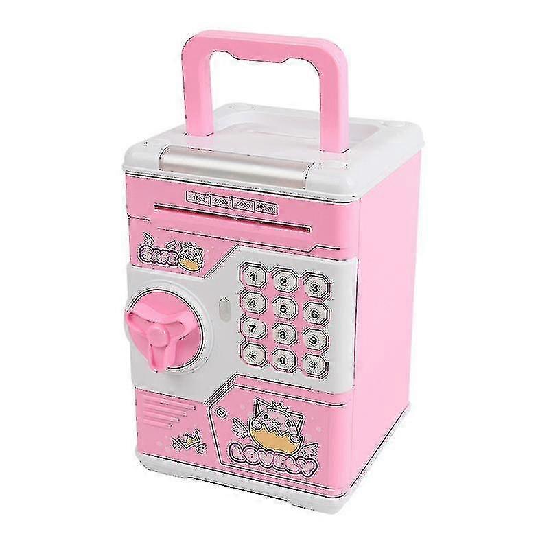 Savings Piggy Bank For Kids Children With Automatic Money Coiling Function And Personal Password Set