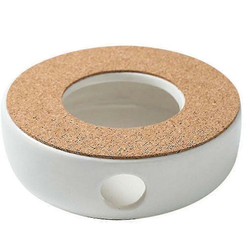 Portable Ceramic Teapot Holder Base Teapot Warmer Insulation Base PXCL