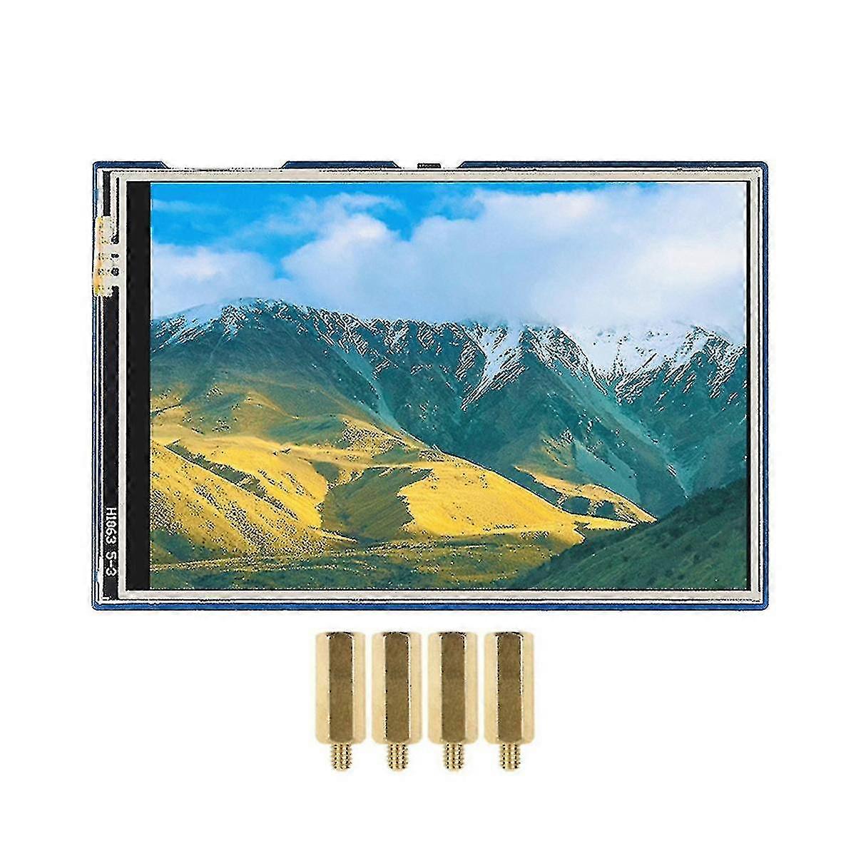 3.5inch Resistive Touch Display Lcd Compatible With Raspberry Pi Pico, 65k Colors, 480x320 Pixel,touch Control PXCL
