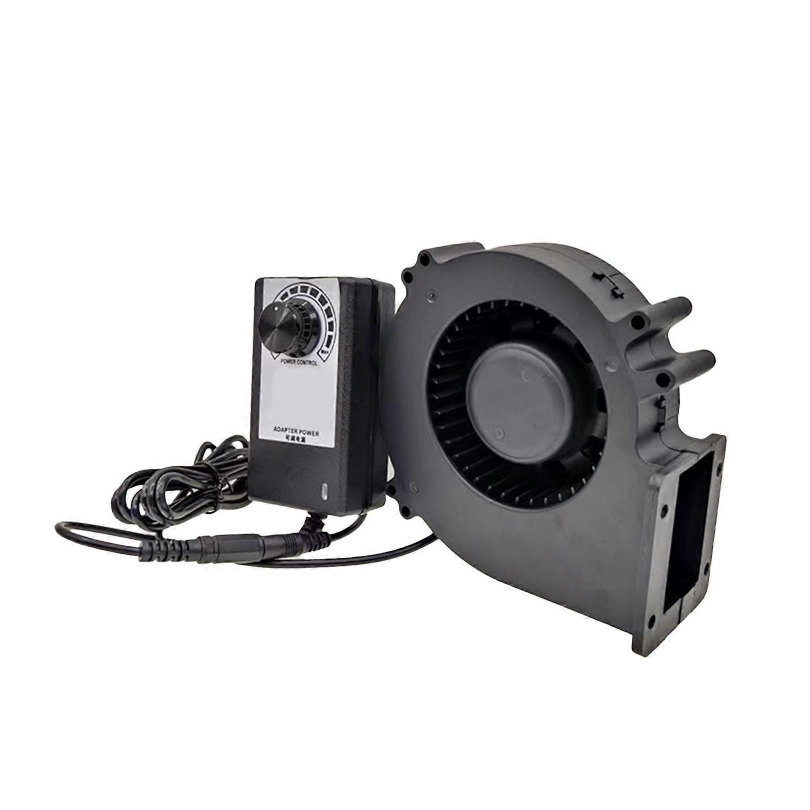 110V 220V AC Powered Variable Speed Blower Fan with Speed Controller, Inflatable Replacement Fan