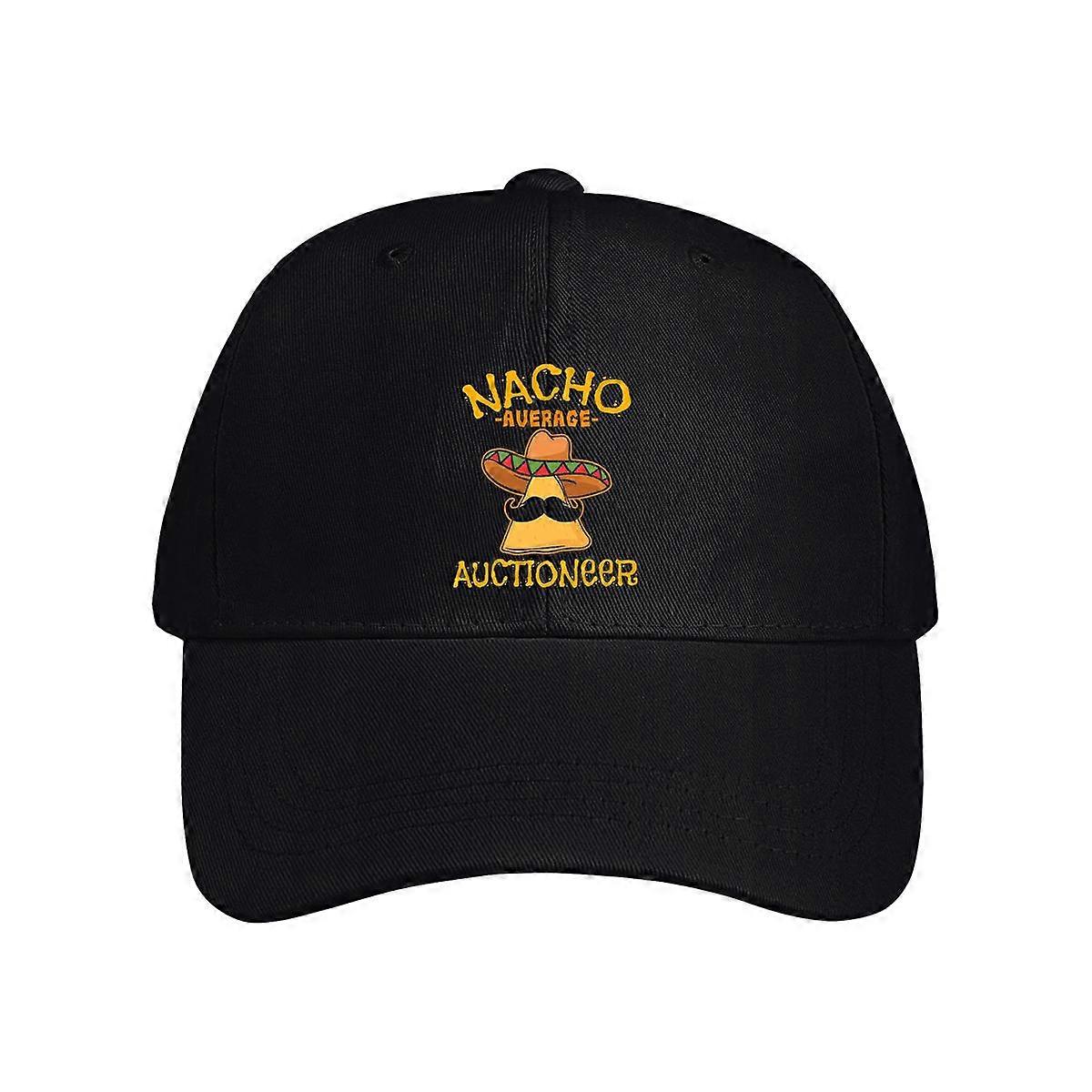 Nacho Average Auctioneer Baseball Cap