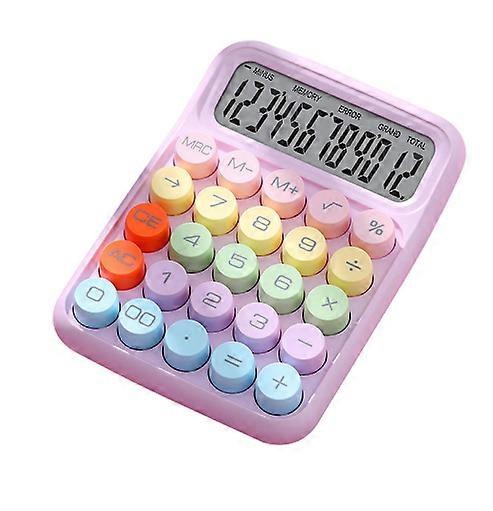 Calculator,Small Colorful Calculator with LCD Display Portable Lightweight Dedicate Calculator for Home