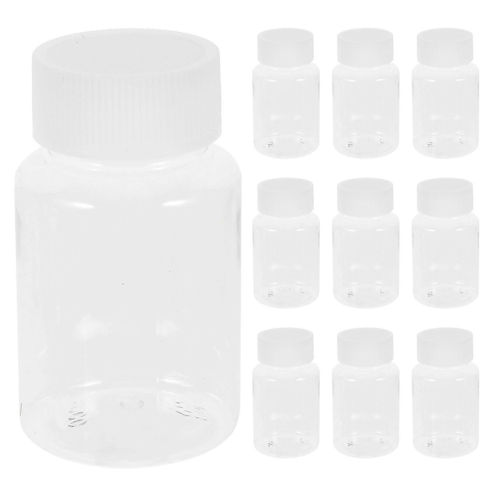 10 Pcs Powder Container Empty Empty Containers Empty Medicine Bottle Lotion Cream Bottle Empty