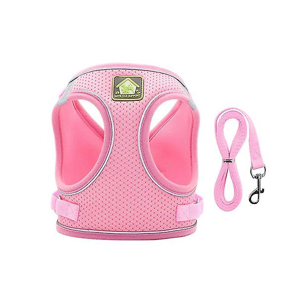 Reflekterende bryststropp for kjæledyr, justerbar netting, brysttau for kjæledyr, hundebånd, hundeseler