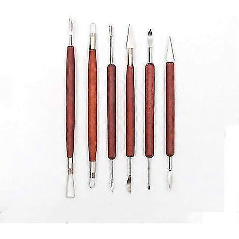Clay Modeling Tool,6 Pieces Ceramic Tool Set Pottery Sculpting Tool For Professional Art Craft,clay Pottery,sculpting,hobby Professionals