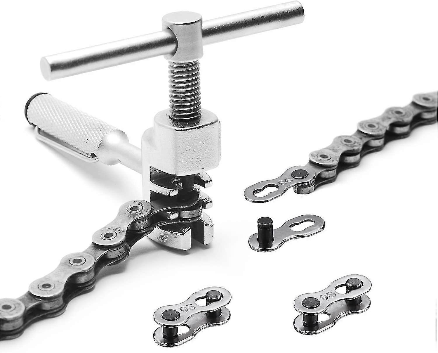 Jinyi Ycle Ing For 9 Speed Chain(8pcs, Silver)