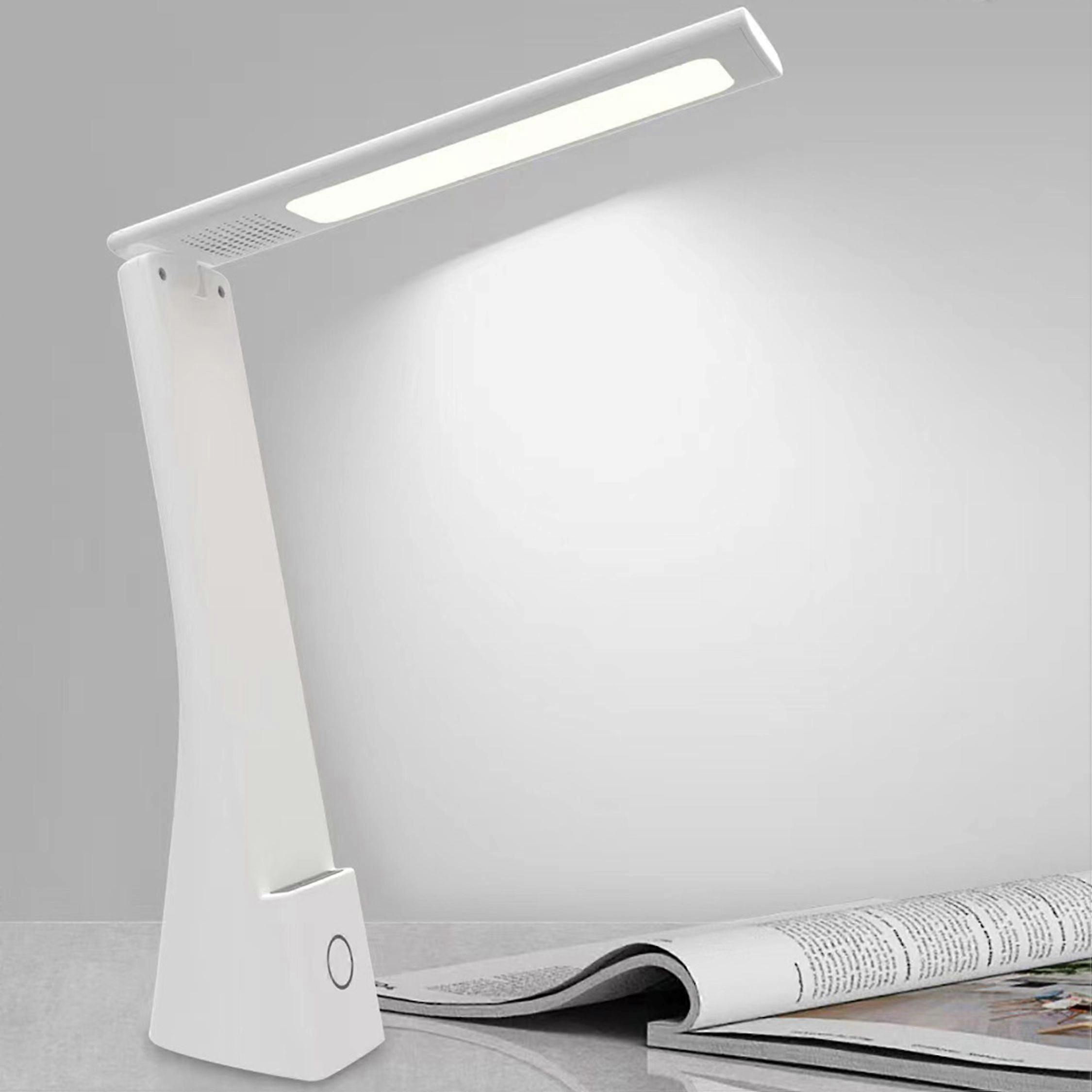 DS101 Lampada LED portatile ricaricabile per tavolo da studio e letto