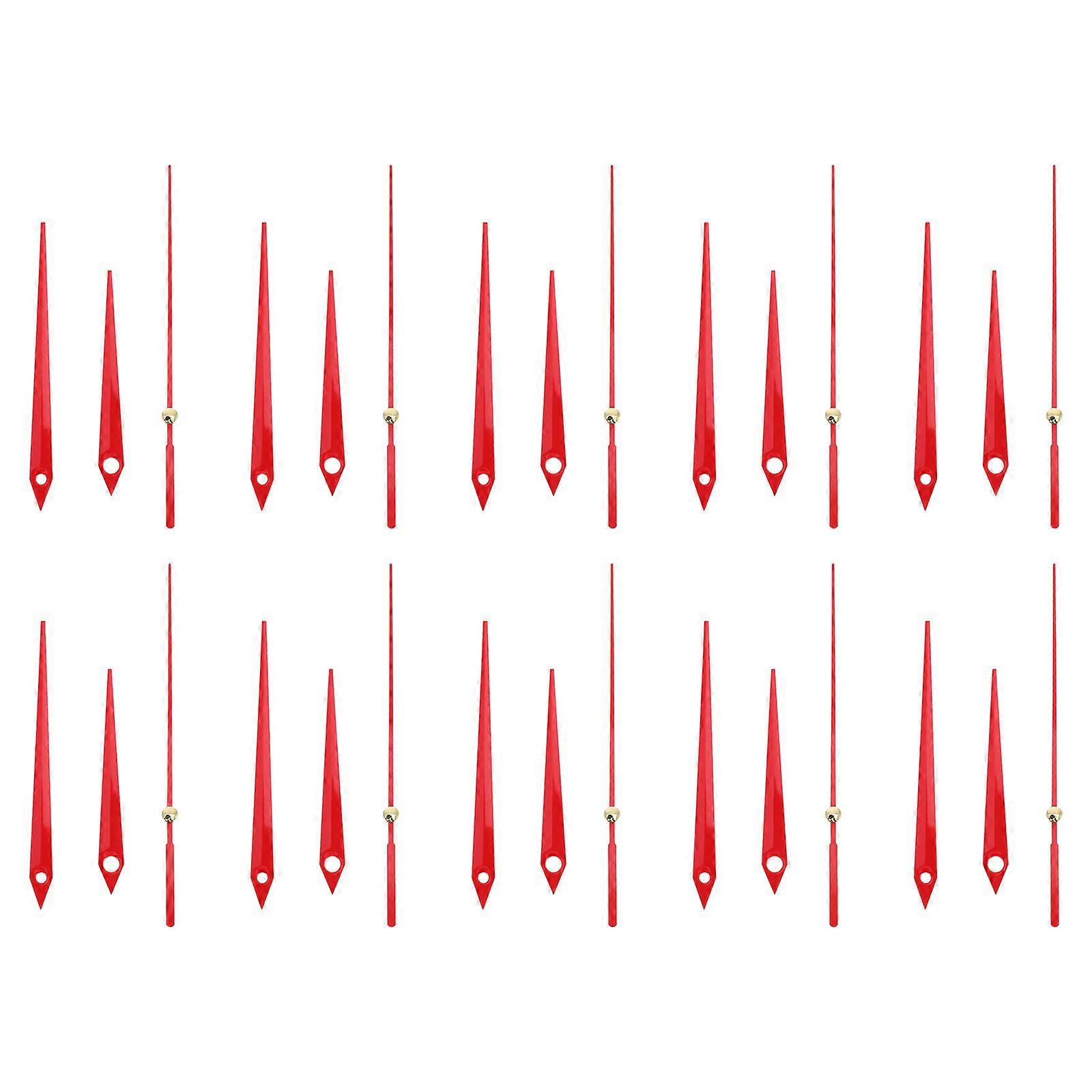 10 Sets DIY Wall Clock Needles Mute Clock Pointers Clock Hands Replacement Parts