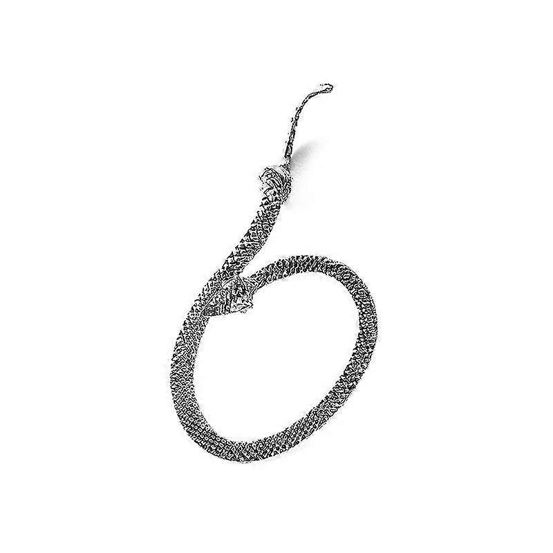 Unique Earring Snake Stud Punk Gothic Women - Silver
