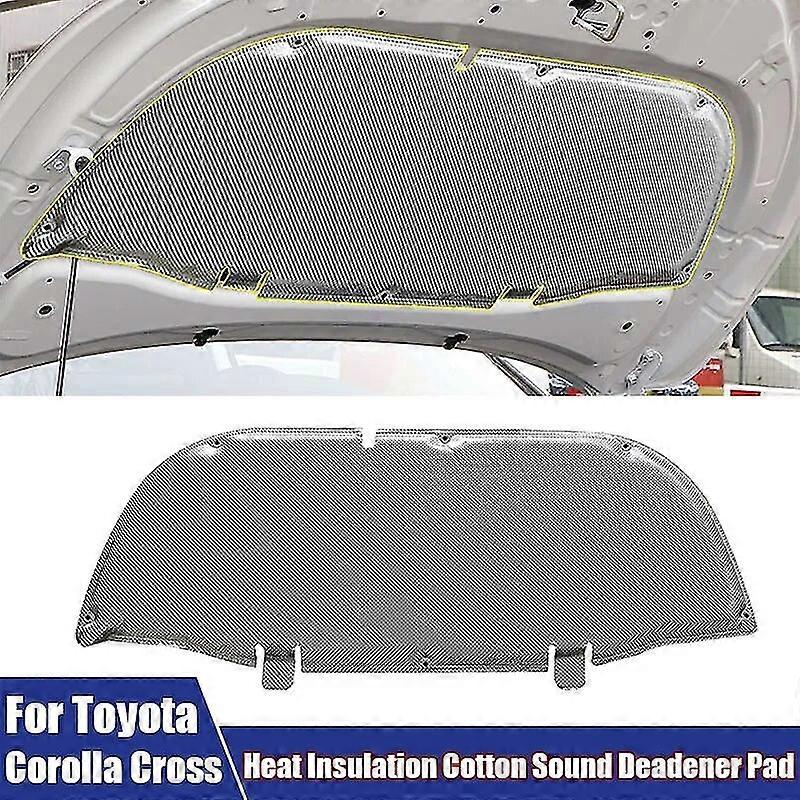 Isolation Phonique Capot Toyota C-HR 2018-2022 - LYHH Coussin Moteur Anti-Bruit Et Thermique