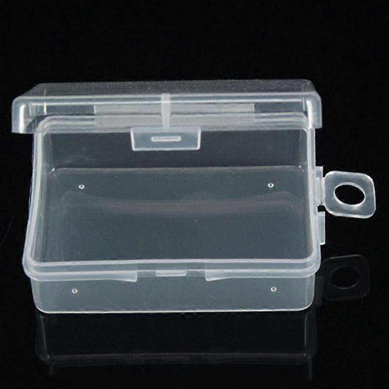 1Pc Clear Plastic Transparent Storage Box Debris Collect Container Case with Lid JIKAIX