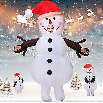 Christmas Tree Snowman Santa Claus Inflatable Costumes Suit Cosplay Fancy  Party Dress Halloween Costume For Men Women | Fruugo NO