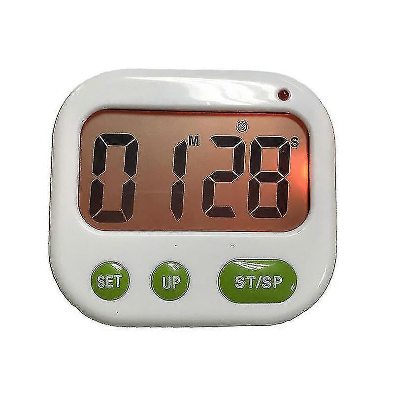 Alarm Clock Digital Lcd Vibration Clock Battery Operated Modern Portable Timer Clock With Backlight Fits For Office Bedroom Dormitory Travel(1pc