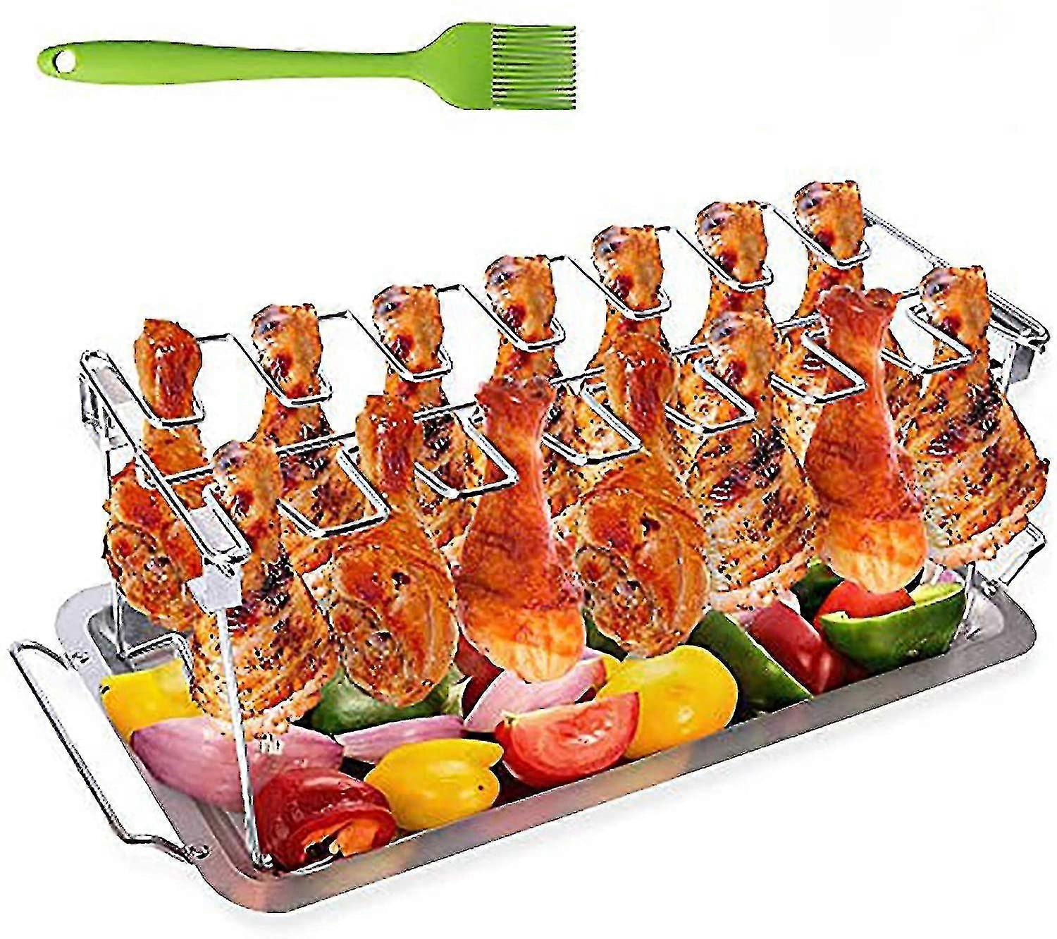 Hähnchenschenkelhalter für Ofen & Grill, Hähnchenbraten Hähnchenhalter