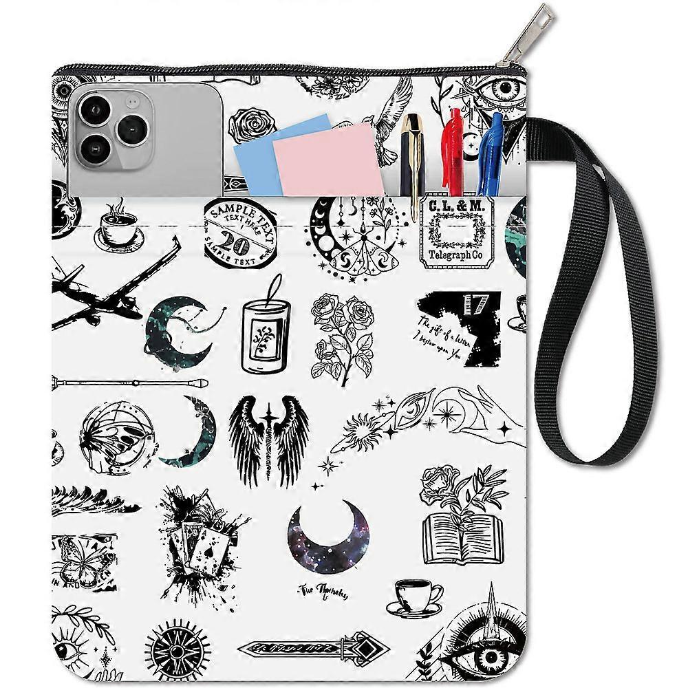 Cloth Book Cover Notebook Wraps Rectangle Mixed Shapes 280x220mm
