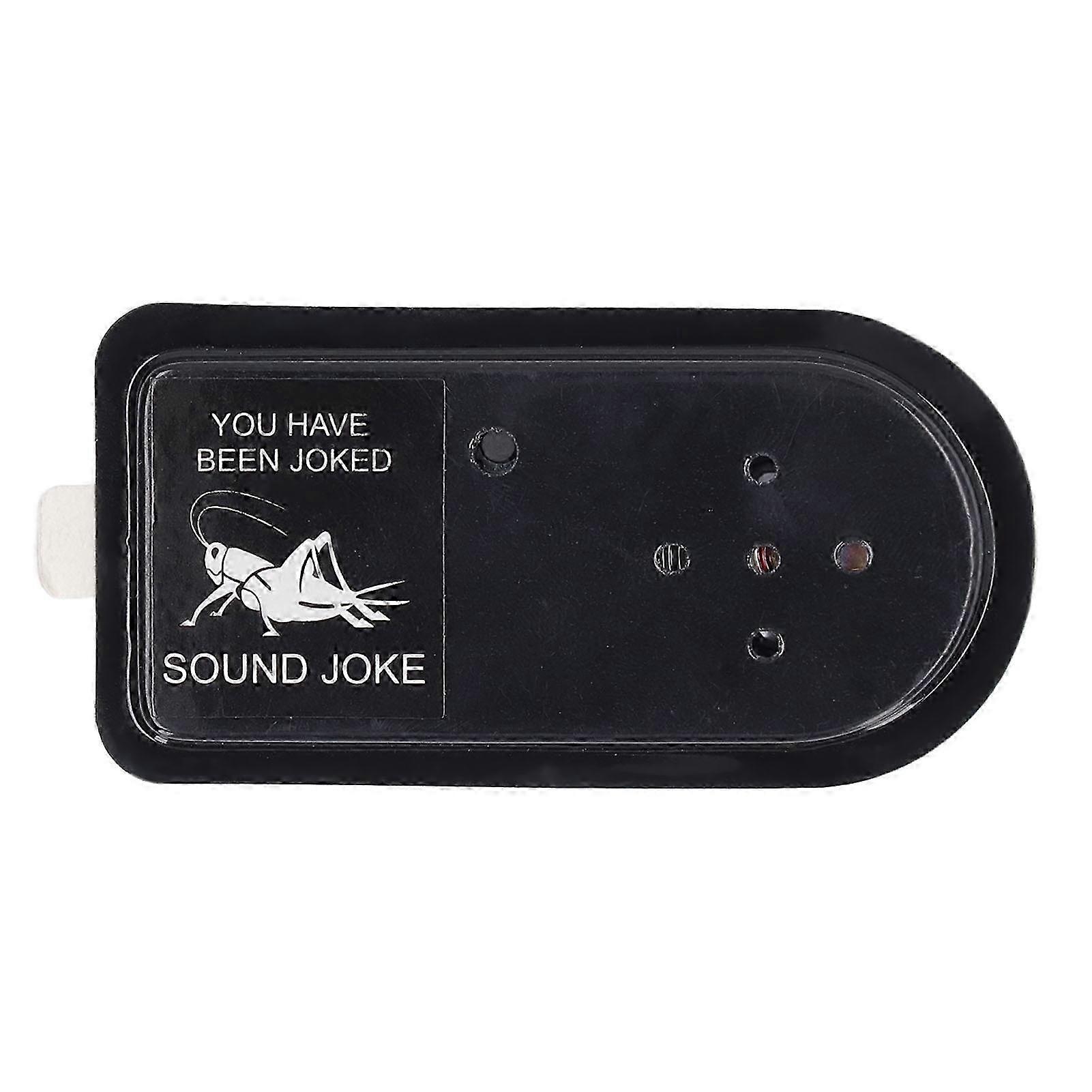 Crickets Sound Toy Auto Turn Off Back Adhesive Sticker Annoying Noise Maker Prank Toy