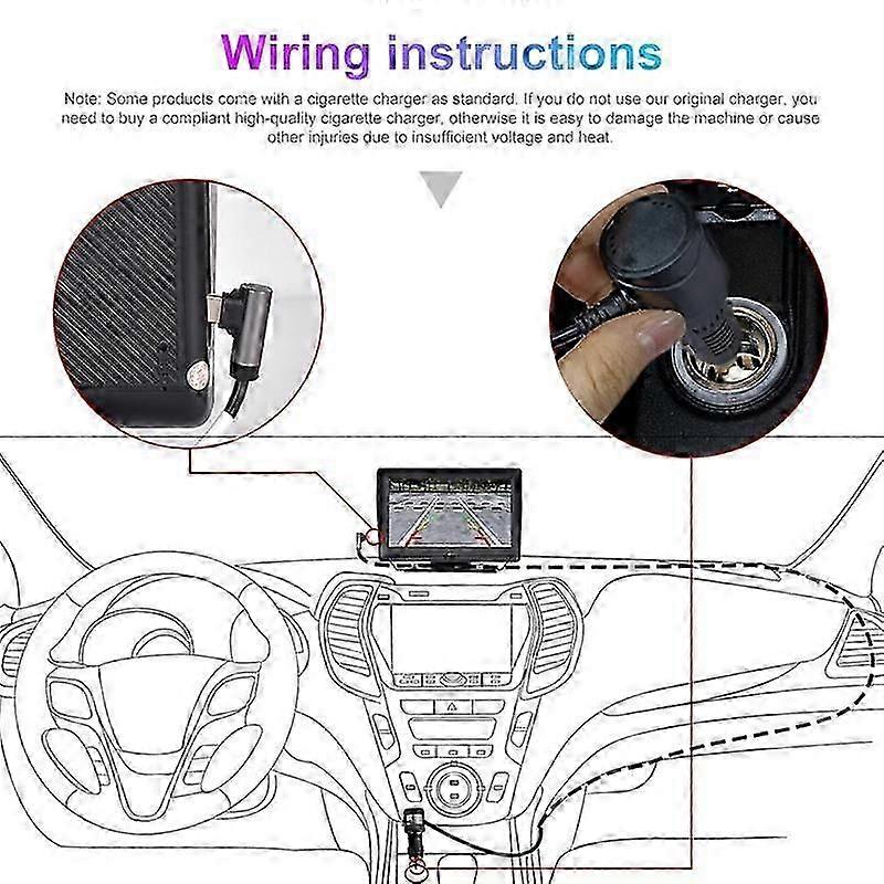 Wireless Carplay Android Auto 7 Inch Screen Radio Front Backup Cameras Bluetooth WIFI FM Bluetooth