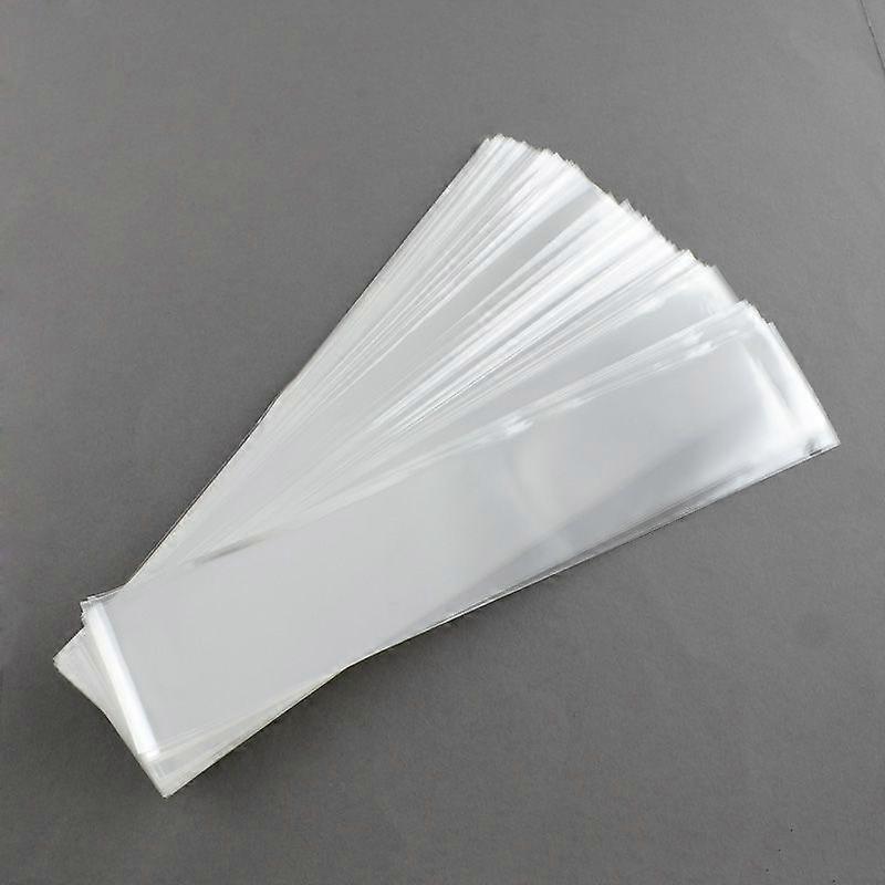 OPP Cellophane Bags Rectangle Clear 25x5cm Unilateral Thickness: 0.035mm