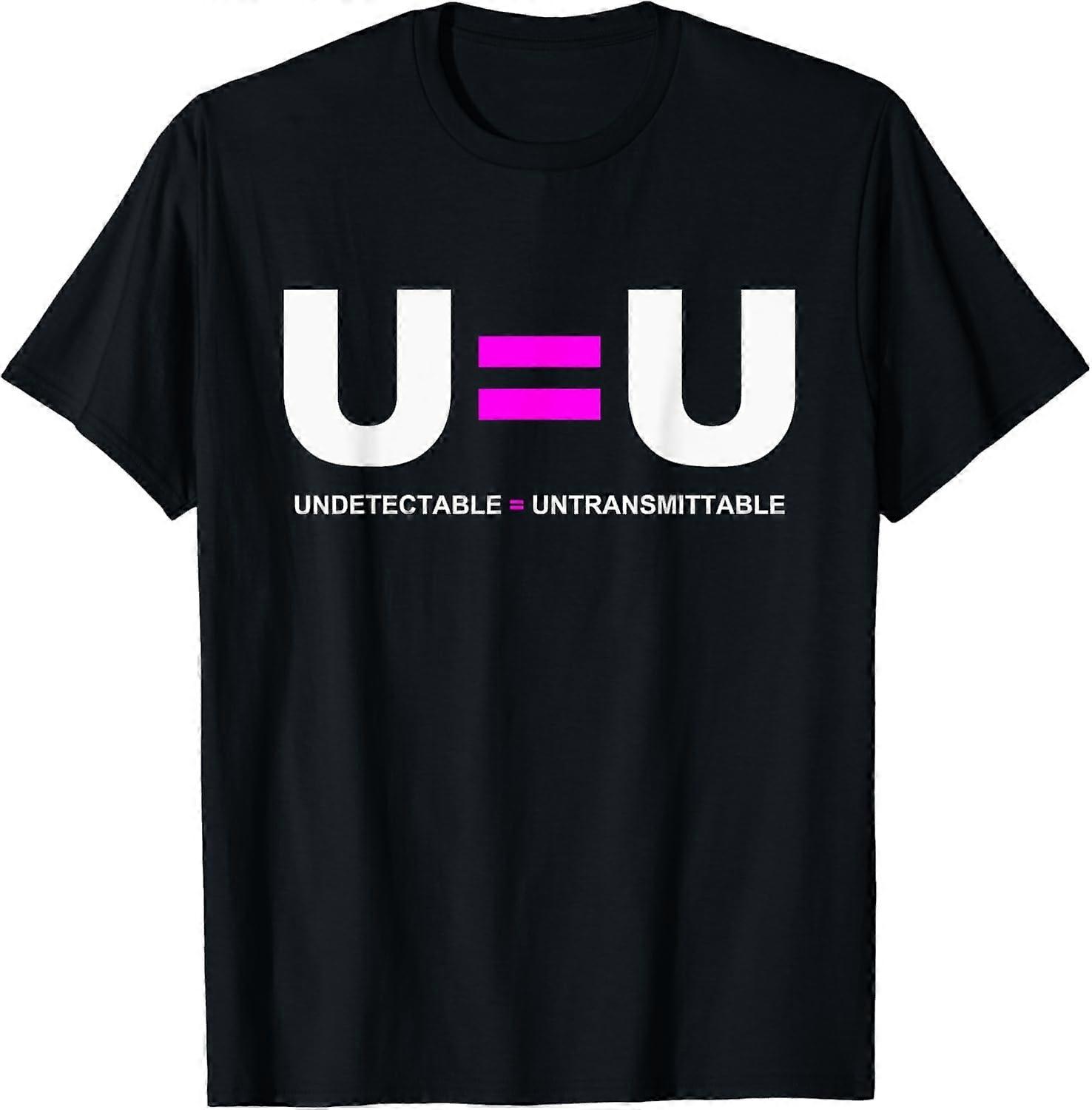 I=I VIH indtectable gale intransmissible T-shirt