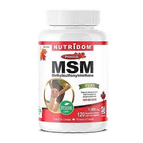 Nutridom MSM,1000mg,120 VegCaps